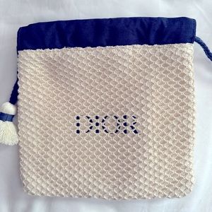 Dior beauty beach pouch